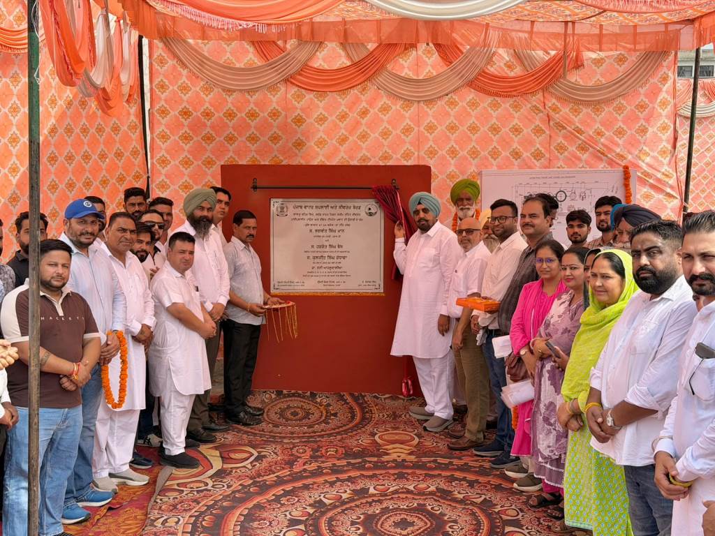 ਲਾਲੜੂ ਵਿੱਚ 4754 ਕਰੋੜ ਰੁਪਏ ਦੇ ਸੀਵਰੇਜ ਪ੍ਰਾਜੈਕਟ ਨਾਲ ਸੈਨੀਟੇਸ਼ਨ ਢਾਂਚੇ ਨੂੰ ਮਿਲੇਗਾ ਵੱਡਾ ਹੁਲਾਰਾ ਵਿਧਾਇਕ ਕੁਲਜੀਤ ਸਿੰਘ ਰੰਧਾਵਾ